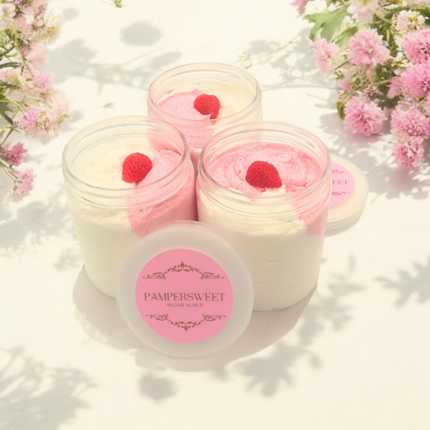 Strawberry Sugar Frosting Scrub
