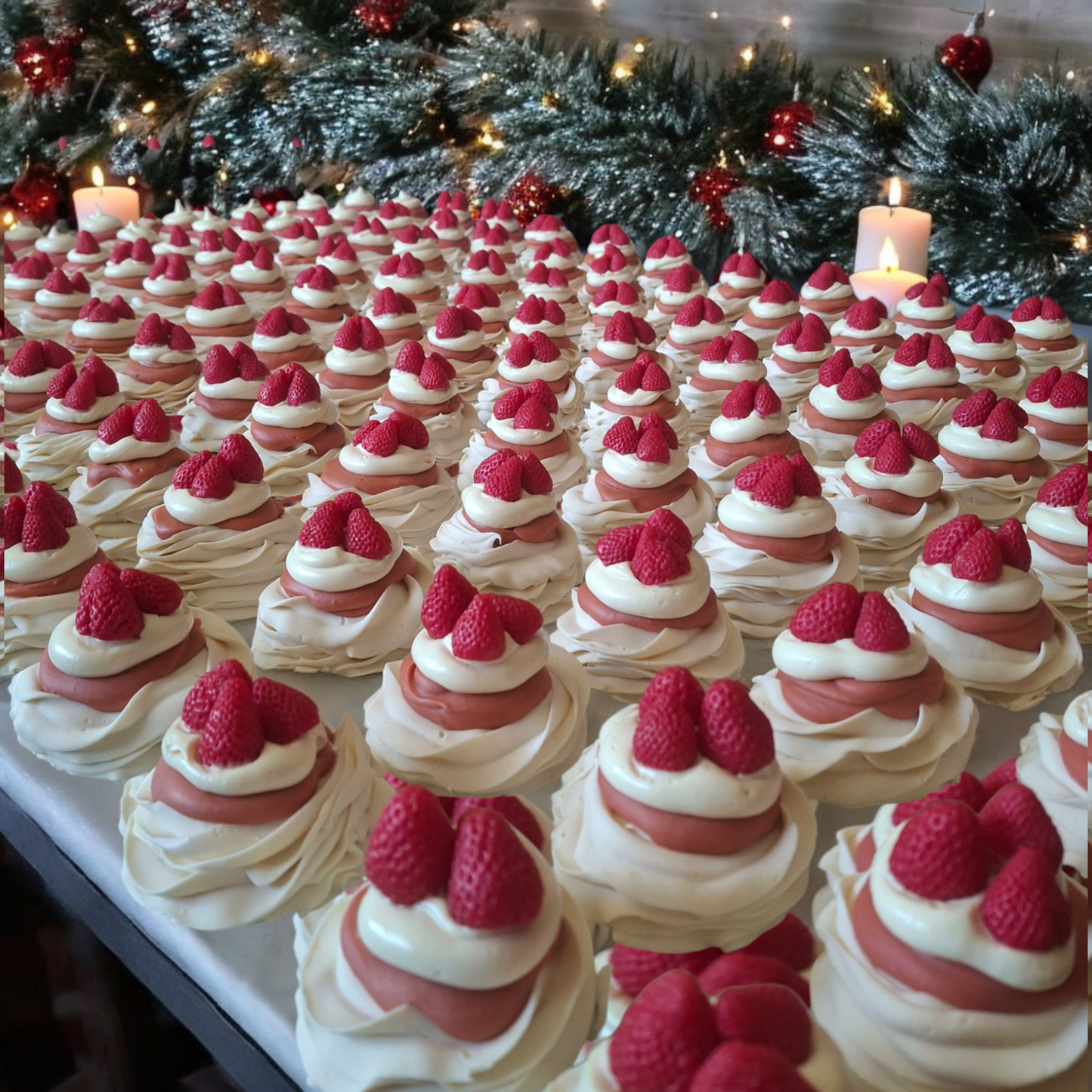 Strawberry Pavlova Soap (Large)